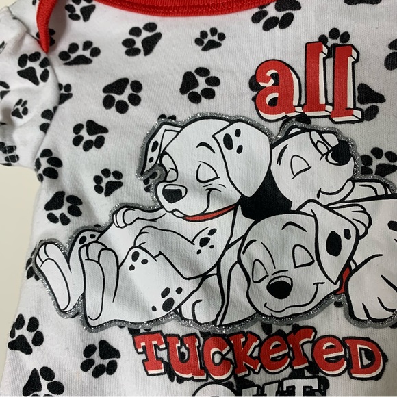 Disney Baby 101 Dalmatians All Tuckered Out Bodysuit - Picture 5 of 13